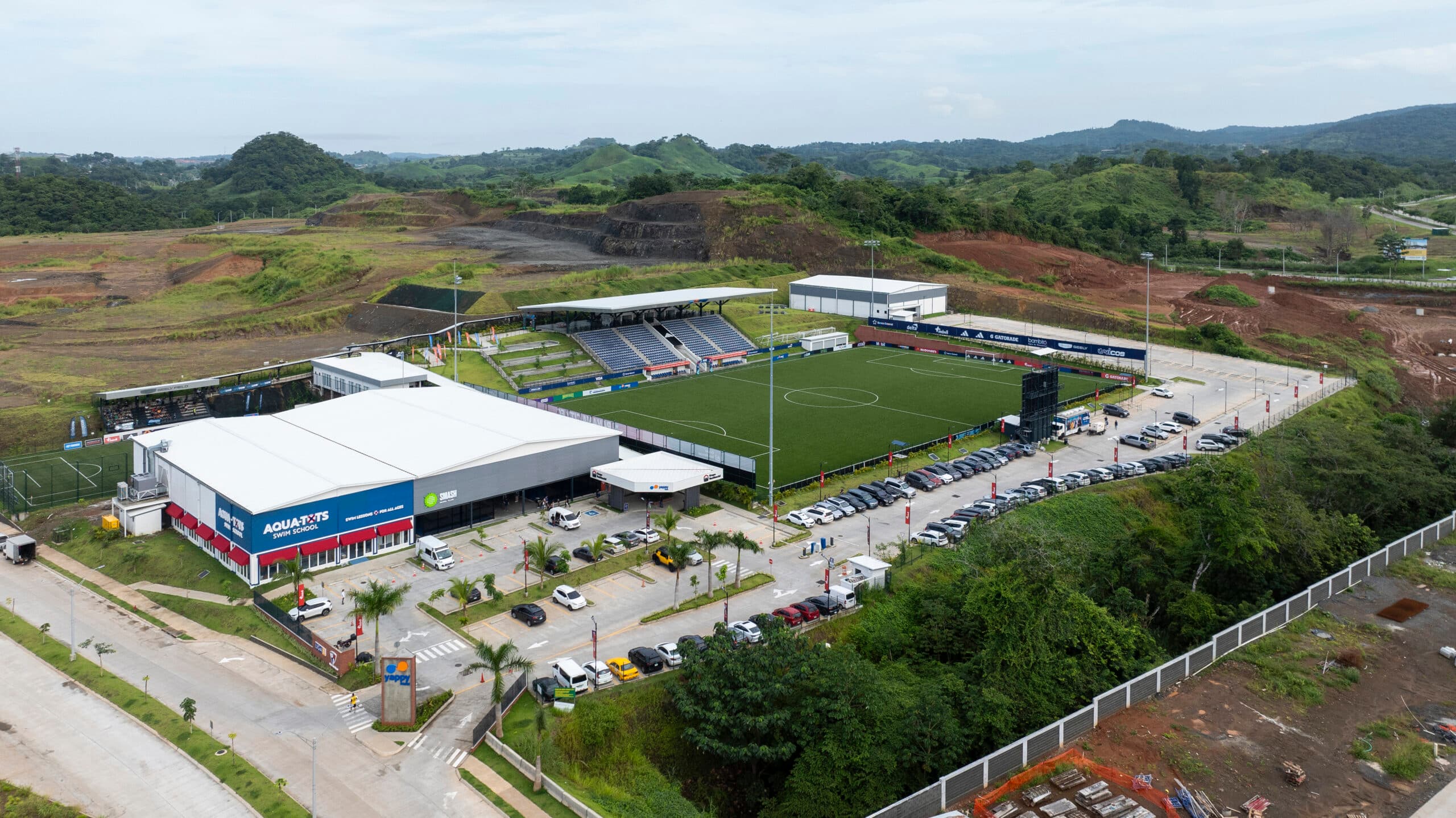 Yappy Park, complejo deportivo en Paseo del Norte. Foto: Yappy Park.